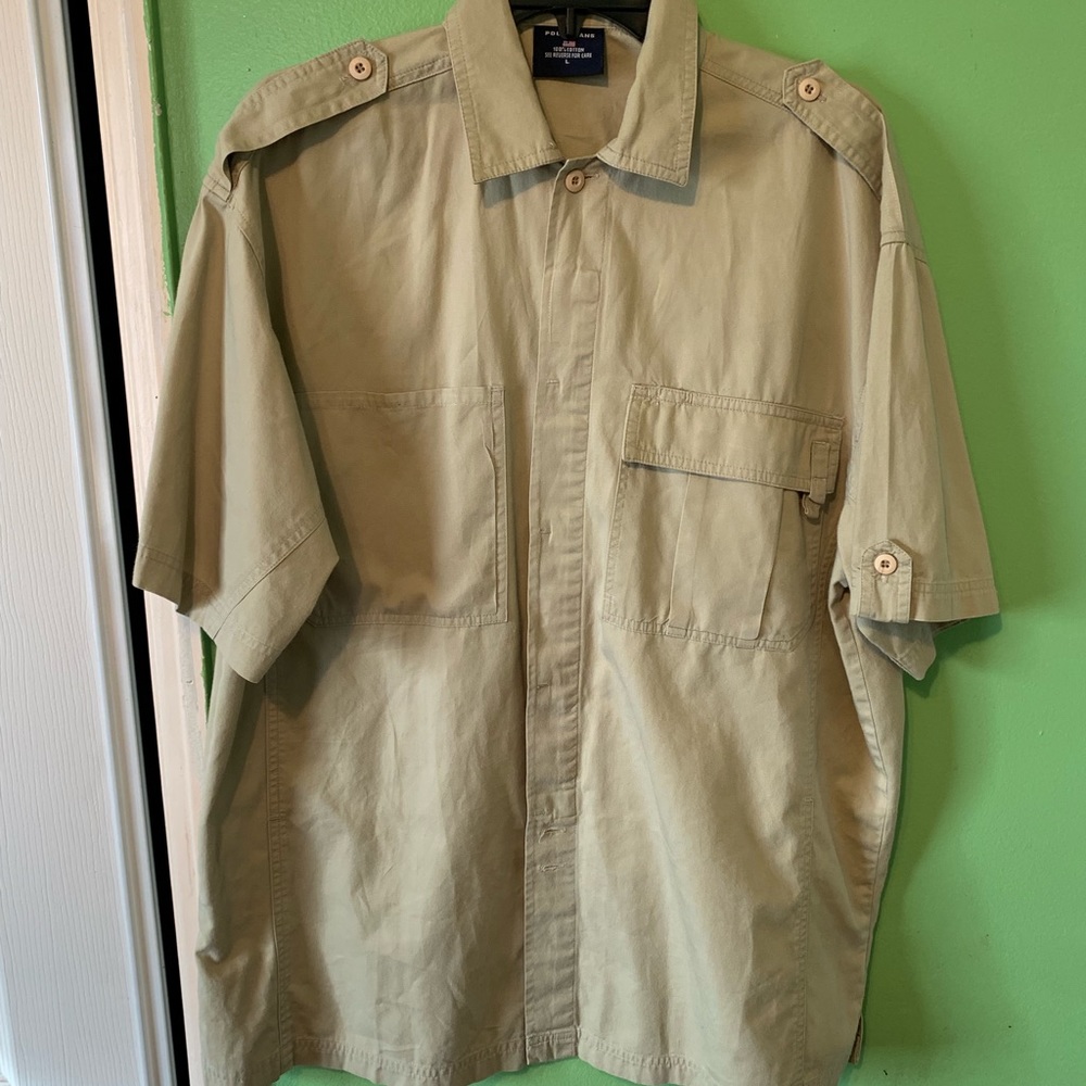 Polo jeans button down shirt